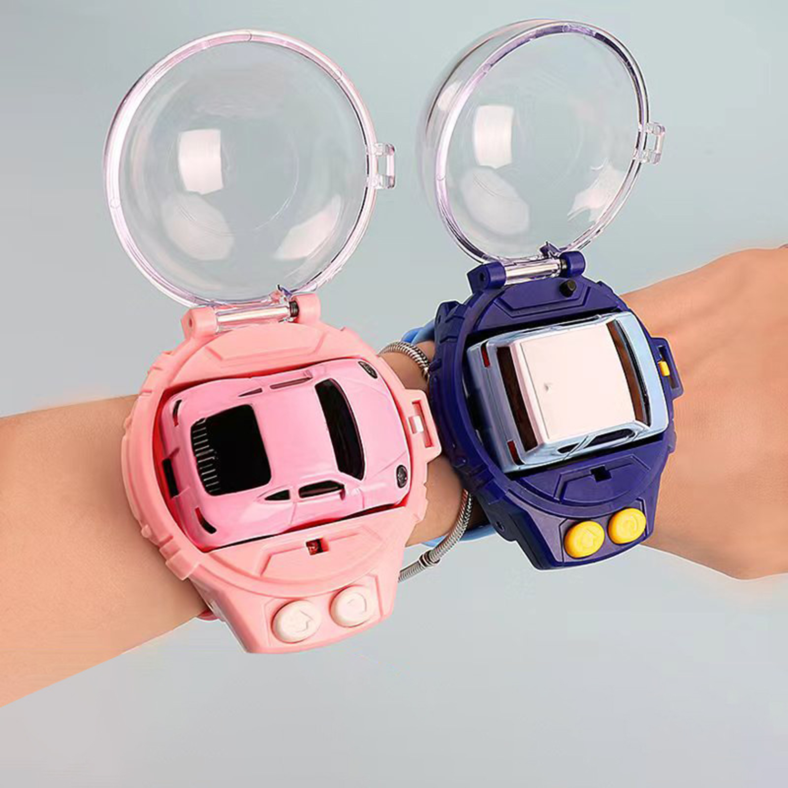 Cute Toy Children's Watch Remote Control Toy Car Of 1-12 Years Model Toy Car Birthday Present Watch Modeling 2.4 Ghz RC Car Toy
