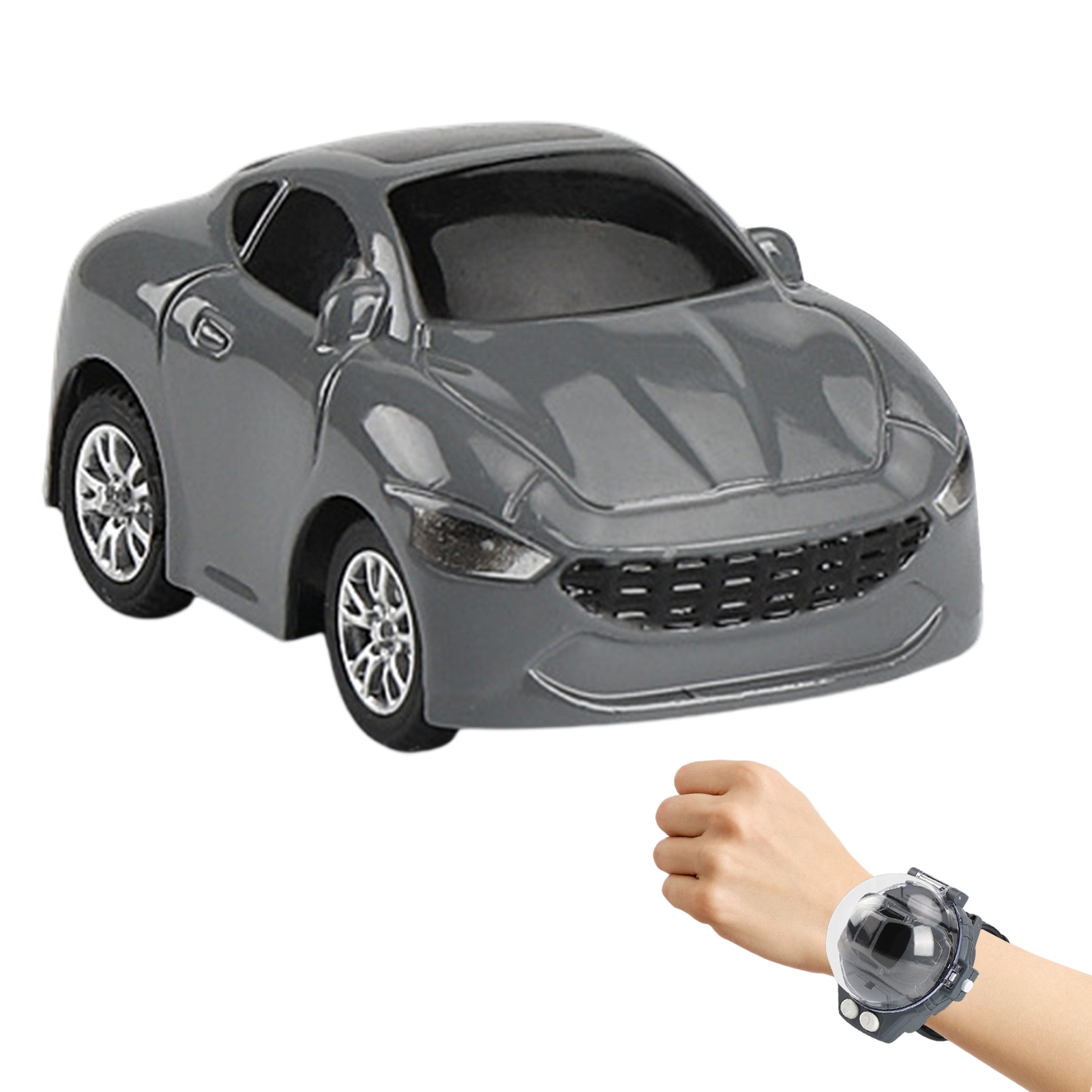 Cute Toy Children's Watch Remote Control Toy Car Of 1-12 Years Model Toy Car Birthday Present Watch Modeling 2.4 Ghz RC Car Toy