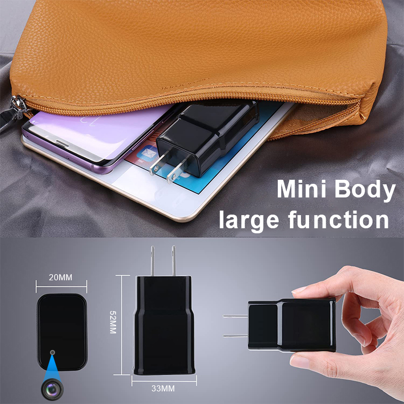1080P Wifi Mini Camera USB Charger with Micro Body Camera Portable Surveillance Wireless Sensor Audio Video Recorder Camcorders 1080P Wifi Mini Camera USB Charger with Micro Body Camera Portable Surveillance Wireless Sensor Audio Video Recorder Camcorders