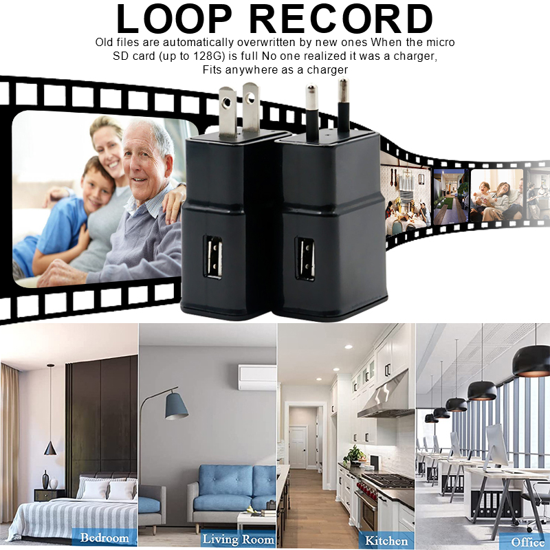 1080P Wifi Mini Camera USB Charger with Micro Body Camera Portable Surveillance Wireless Sensor Audio Video Recorder Camcorders 1080P Wifi Mini Camera USB Charger with Micro Body Camera Portable Surveillance Wireless Sensor Audio Video Recorder Camcorders