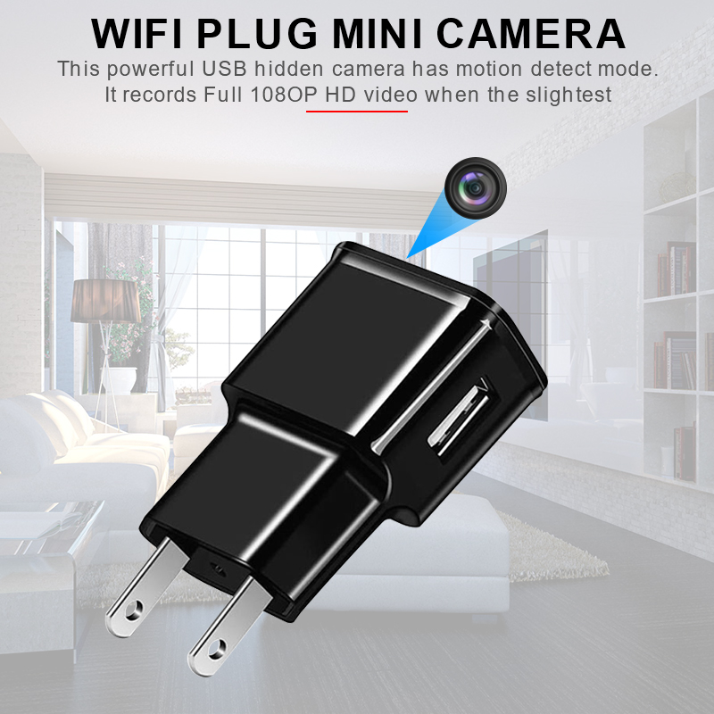 1080P Wifi Mini Camera USB Charger with Micro Body Camera Portable Surveillance Wireless Sensor Audio Video Recorder Camcorders 1080P Wifi Mini Camera USB Charger with Micro Body Camera Portable Surveillance Wireless Sensor Audio Video Recorder Camcorders