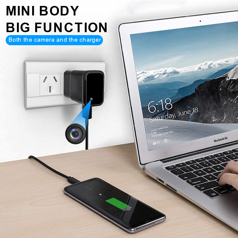 1080P Wifi Mini Camera USB Charger with Micro Body Camera Portable Surveillance Wireless Sensor Audio Video Recorder Camcorders 1080P Wifi Mini Camera USB Charger with Micro Body Camera Portable Surveillance Wireless Sensor Audio Video Recorder Camcorders