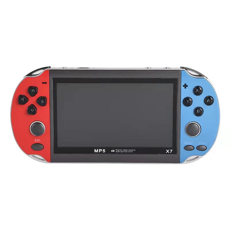 Portable retro video game console for video games, mini player, miniature electronic camera for children's gift video games