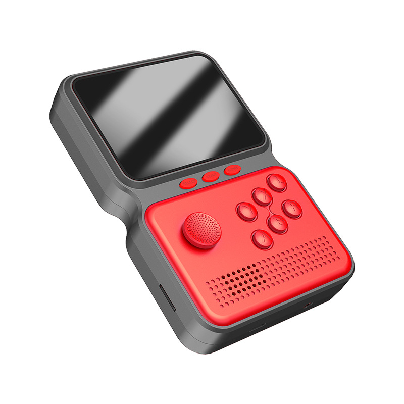 Mini portable retro manual video game console, including 900 games, 16 bit 3.0 inch, children's color LCD display