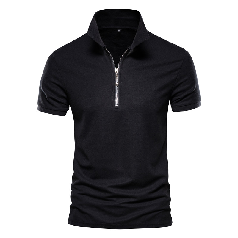 AIOPESON Embroidery 35% Cotton Polo Shirts for Men Casual Solid Color Slim Fit Mens Polos New Summer Fashion Brand Men Clothing