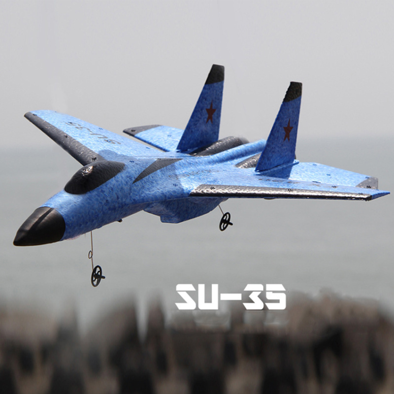 FX-620 SU-35 RC Remote Control Airplane 2.4G Remote Control Fighter Hobby Plane Glider Airplane EPP Foam Toys RC Plane Kids Gift