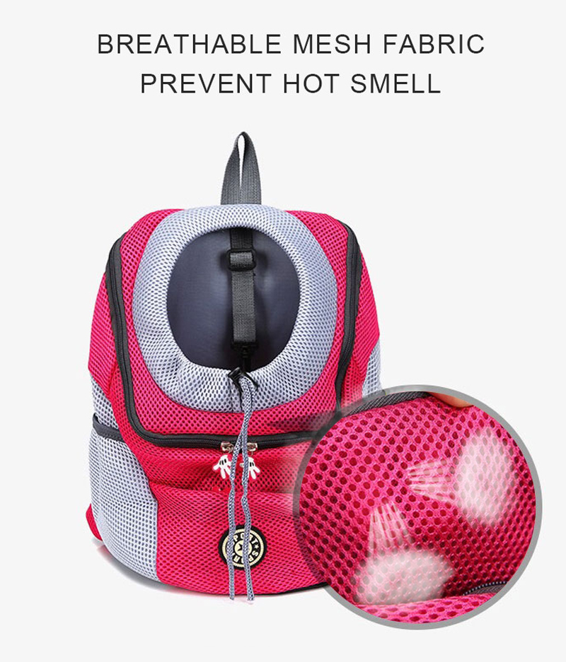 Pet Dog Carrier Bag Carrier For Dogs Backpack Out Double Shoulder Portable Travel Backpack Outdoor Dog Carrier Bag Travel Set