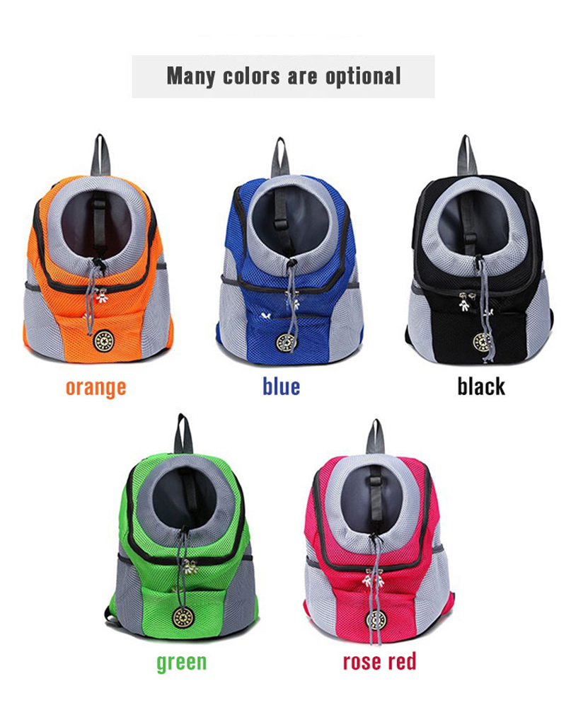 Pet Dog Carrier Bag Carrier For Dogs Backpack Out Double Shoulder Portable Travel Backpack Outdoor Dog Carrier Bag Travel Set