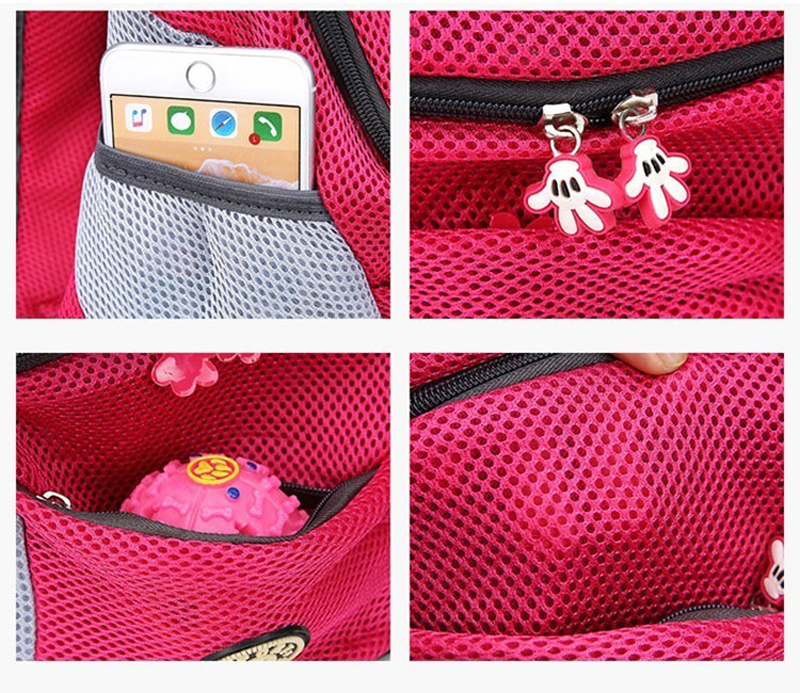 Pet Dog Carrier Bag Carrier For Dogs Backpack Out Double Shoulder Portable Travel Backpack Outdoor Dog Carrier Bag Travel Set
