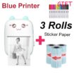Blue add 3 sticker