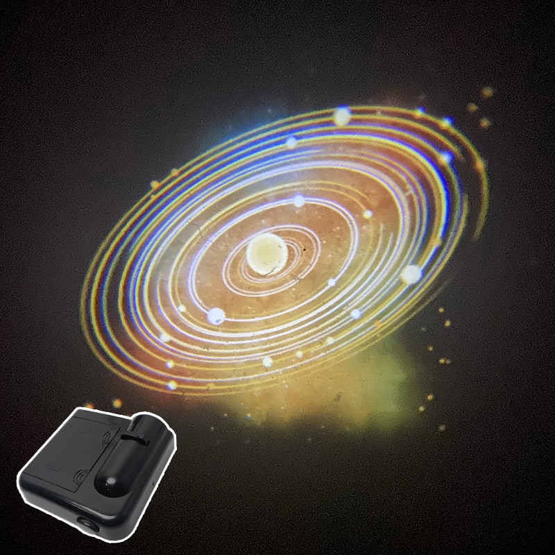 Aurora Moon Galaxy Projection Lamp Creative Background Atmosphere Night Light Earth Projector Photography Lamp for Birthday Gift