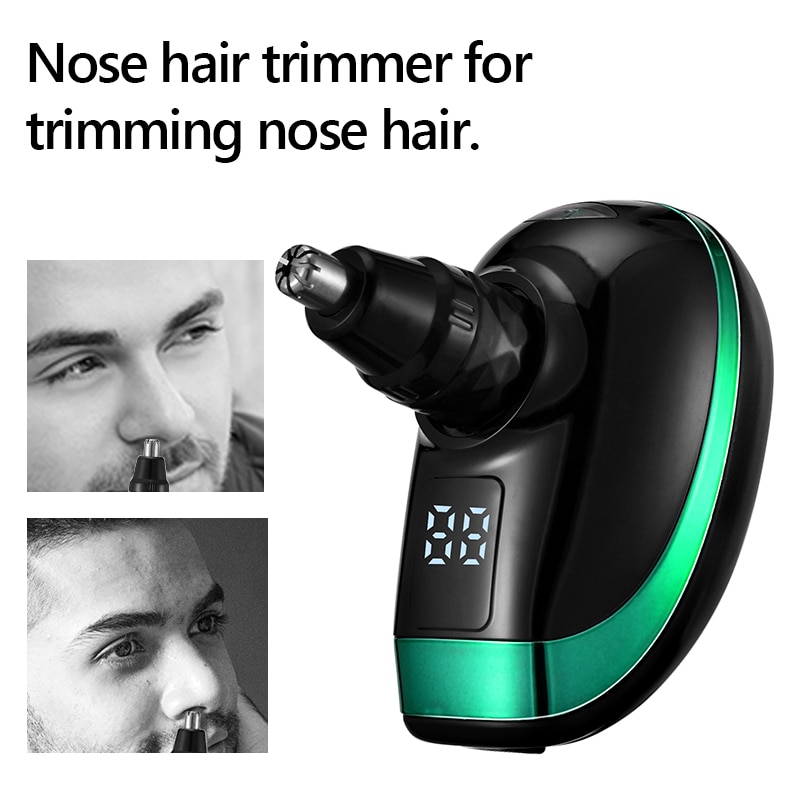 5 IN 1 Electric Razor Electric Shaver Rechargeable Shaving Machine for Men Beard Razor Wet-Dry Dual Use Waterproof Fast Charging