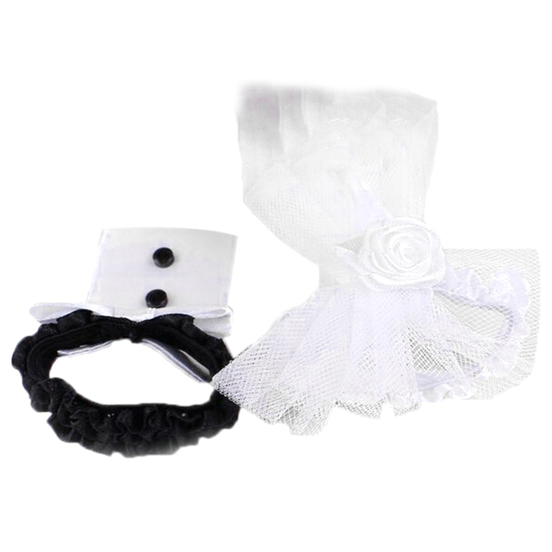 2PCS/set Wedding Decoration Marriage Bride And Groom Wine Cups Champagne Glasses Cup Party Ornaments Decor