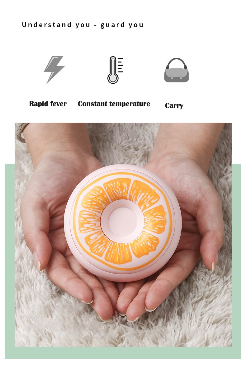 Donuts Hand Warmer Warm Supplies USB Charging Explosion-proof Portable and Warming Baby Cute Gifts Three-speed adjustment