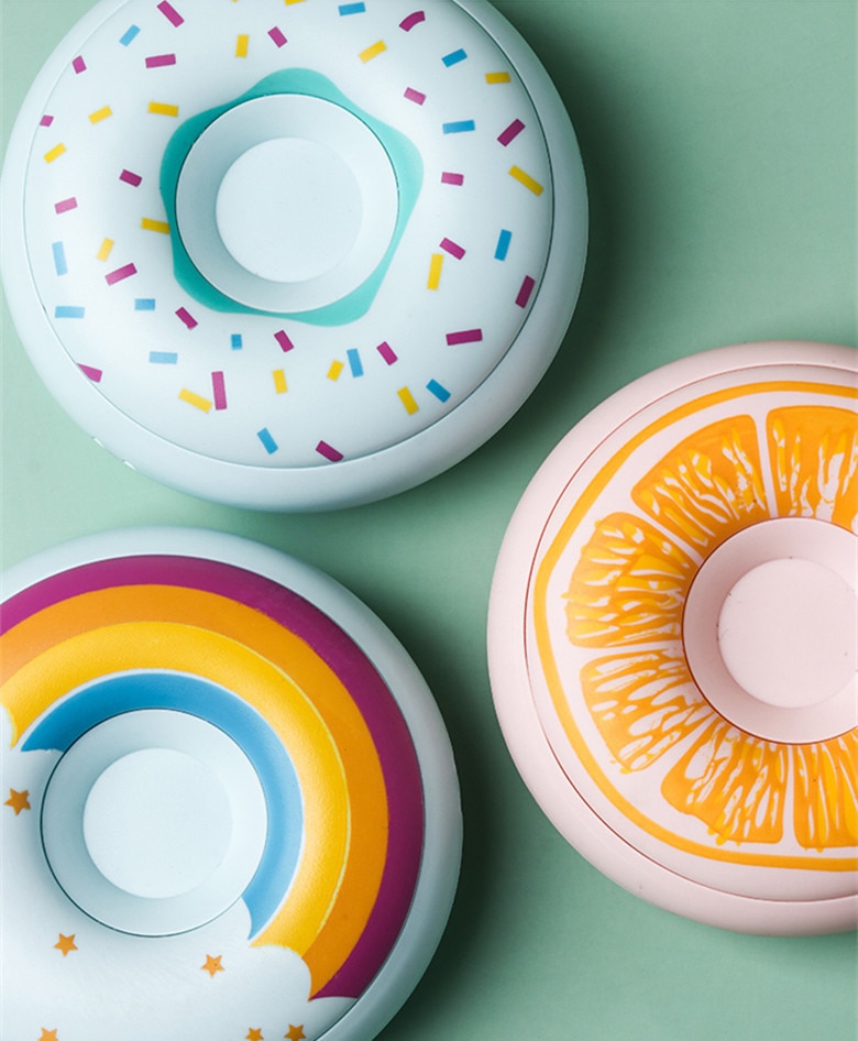 Donuts Hand Warmer Warm Supplies USB Charging Explosion-proof Portable and Warming Baby Cute Gifts Three-speed adjustment