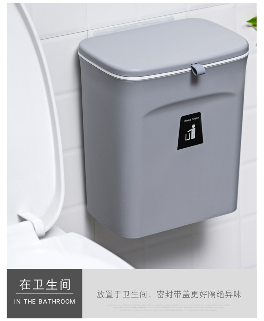 Kitchen Trash Can Kitchen Waste Bin Kitchen Garbage Cans Recycle Rubbish Bin for Kitchen Dustbin Garbage Bin Trash Bin Trashcan
