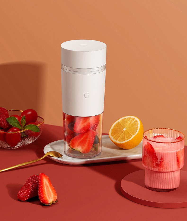 2022 Original XIAOMI MIJIA Portable Juicer USB Mini Electric Stainless Steel Fruit Juicer Extractor Blender Juice Maker Machine