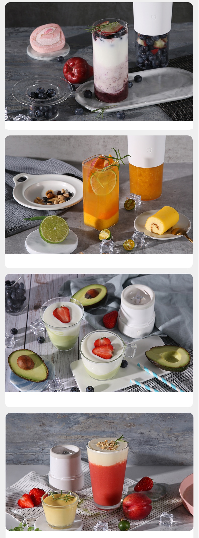 2022 Original XIAOMI MIJIA Portable Juicer USB Mini Electric Stainless Steel Fruit Juicer Extractor Blender Juice Maker Machine