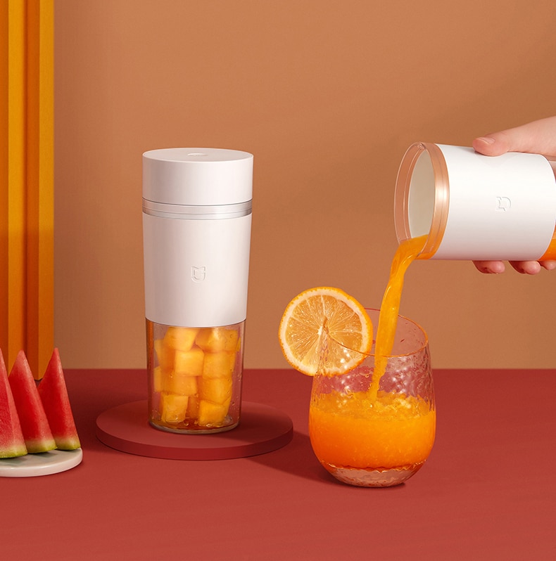 2022 Original XIAOMI MIJIA Portable Juicer USB Mini Electric Stainless Steel Fruit Juicer Extractor Blender Juice Maker Machine
