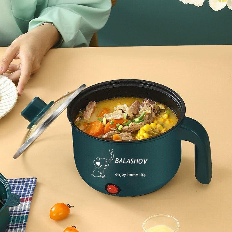 Mini Electric Rice Cooker 1.8L Non-stick Cooking Machine Single/Double Layer Hot Pot Multifunction Electric Rice Cooker for Home