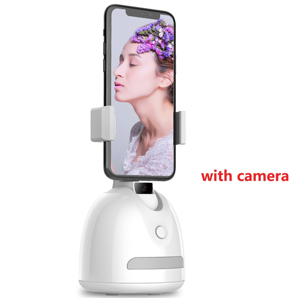 Auto Face Tracking Camera Gimbal Stabilizer Smart Shooting Holder 360 Rotation Tripod Selfie Stick for Live Vlog Video Recording