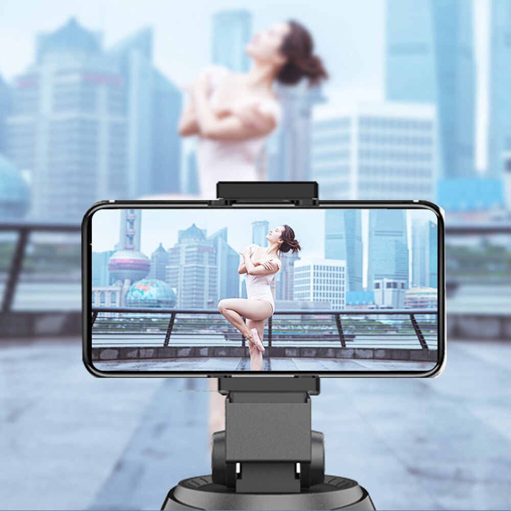 Auto Face Tracking Camera Gimbal Stabilizer Smart Shooting Holder 360 Rotation Tripod Selfie Stick for Live Vlog Video Recording
