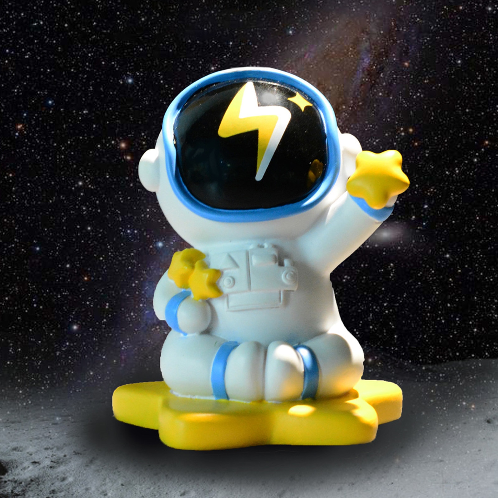 Spaceman Blind Box Toy Resin Astronaut Model Space Gift Desktop Decoration Astronaut  Miniature Statue for Party Gift Home Decor