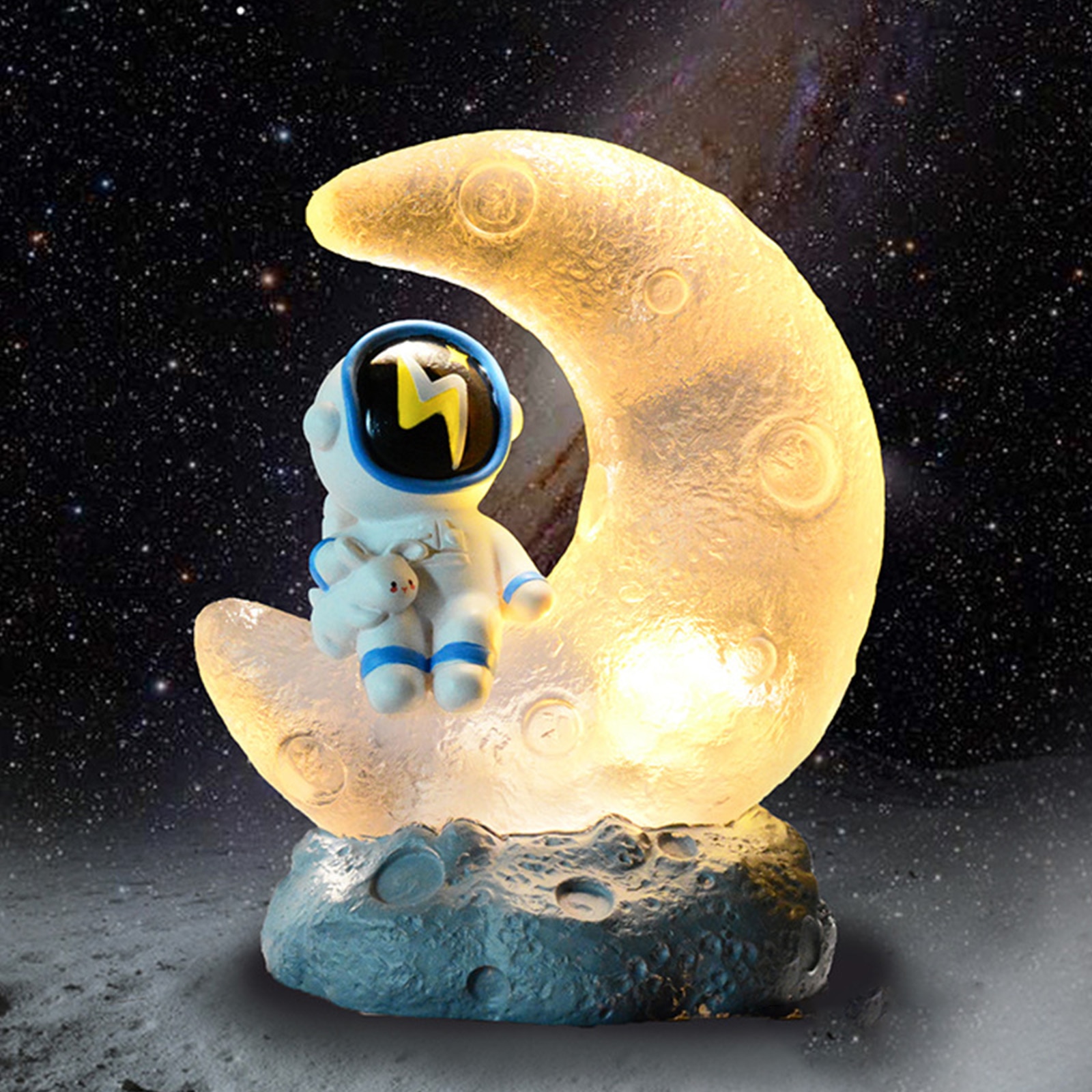 Spaceman Blind Box Toy Resin Astronaut Model Space Gift Desktop Decoration Astronaut  Miniature Statue for Party Gift Home Decor