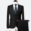 2 button balck