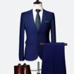 2 button Royal blue