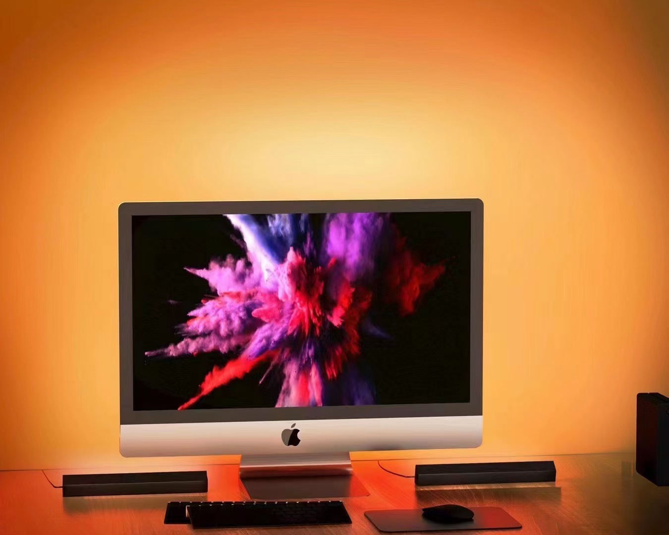 Smart RGB Desktop Atmosphere Night Light Music Rhythm LED Pickup Lights bluetooth App Control Home Living Room Decor Table Lamp