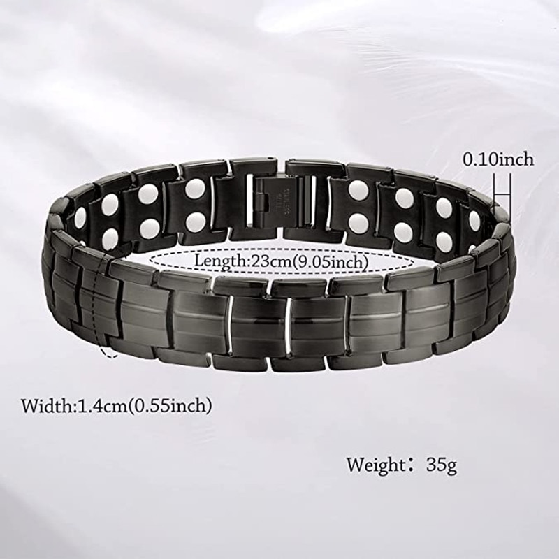 Health Care Magnetic Bracelet Weight Loss Anti-Fatigue Therapy Bracelets for Men Women Arthritis Pain Relief Energy Jewelry Gift