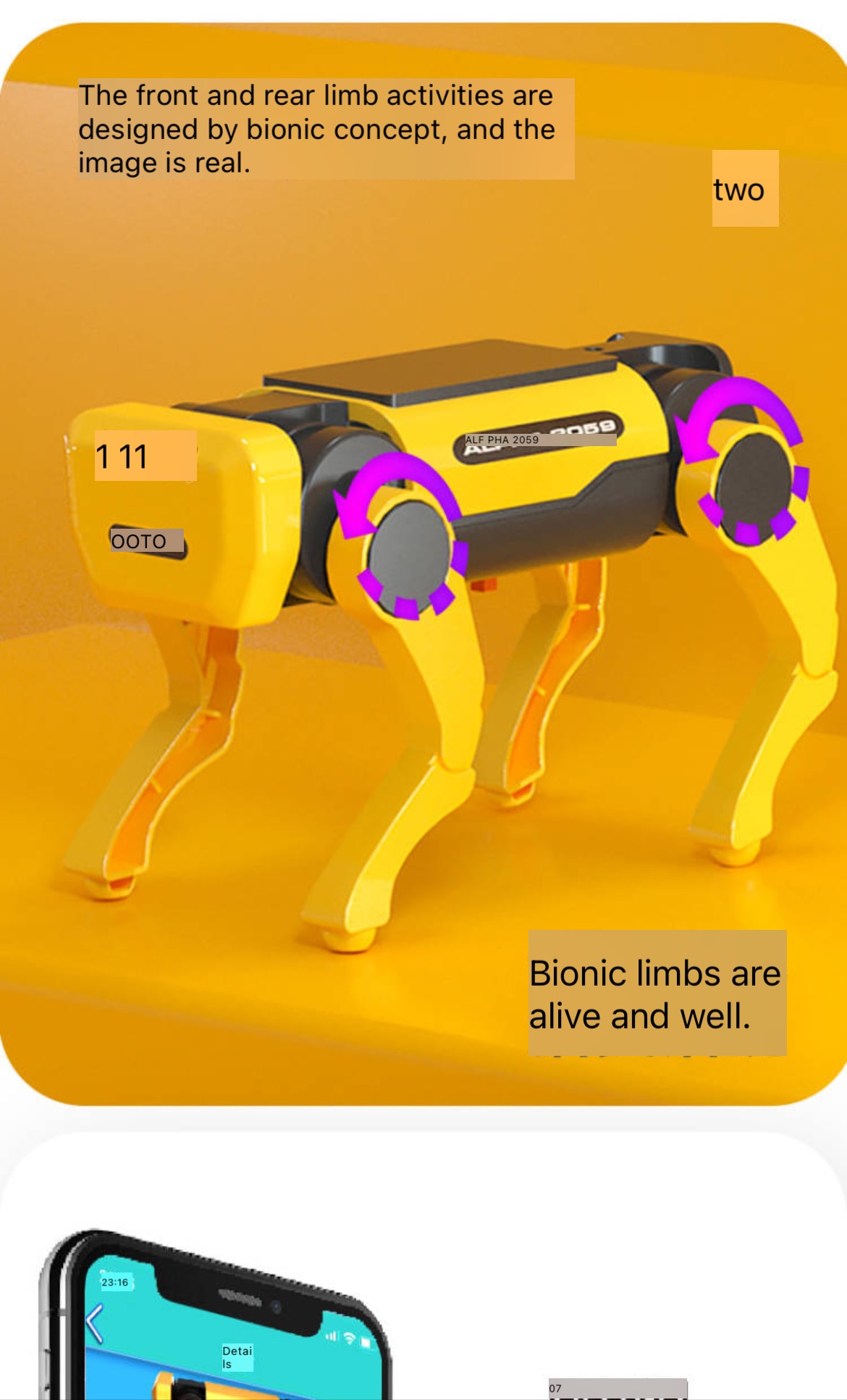 Xiaomi Youpin Solar Electric Mechanical Dog Cow Children Educational Assembly Tech Puzzle Toy Bionic Smart Robot Dog Toys