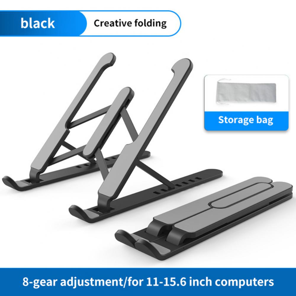 RYRA Adjustable Laptop Stand Holder 8-Gear P1-PRO Protable Aluminum Alloy Desktop Foldable Holder Notebook Rise Bracket