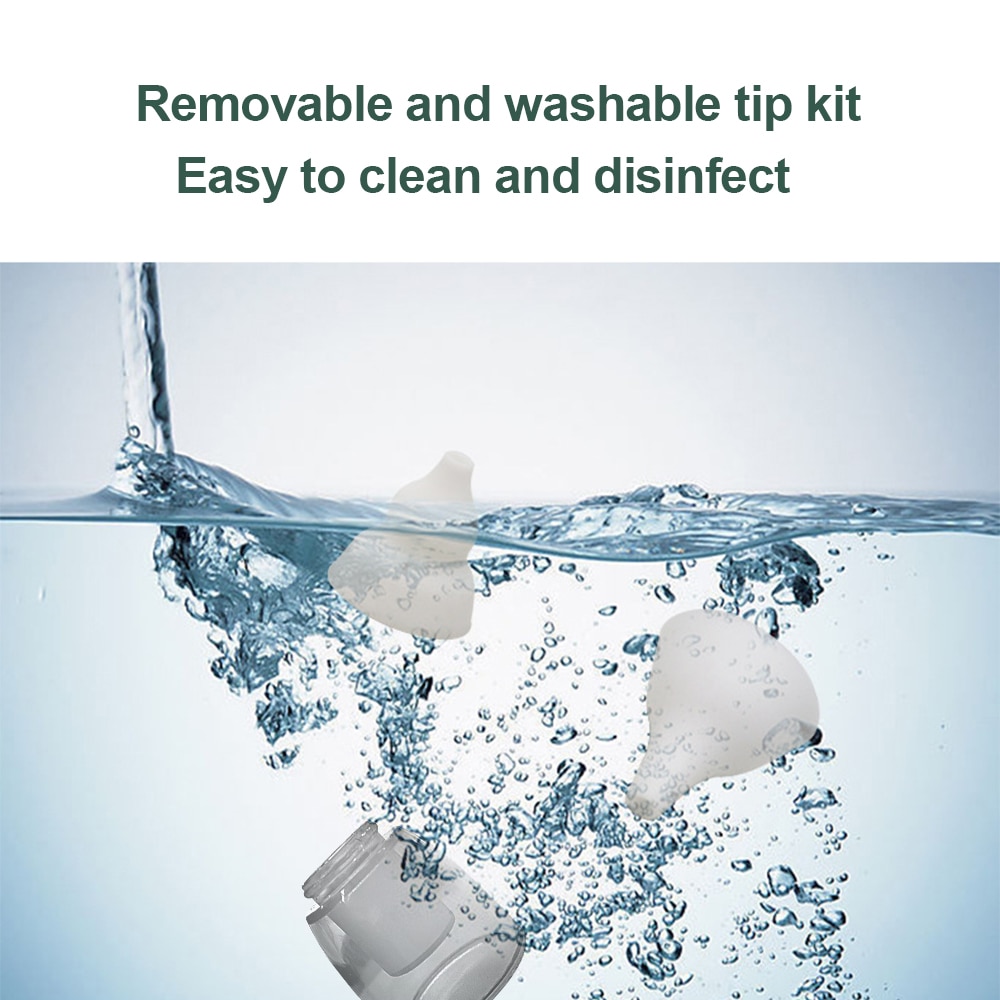New Rechargeable Baby Nose Cleaner Silicone Adjustable Suction Electric Child Nasal Aspirator Health Safety Convenient Low Noise