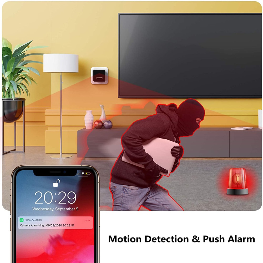 Surveillance Mini camera 1080P Mini Camera Plug wifi USB Action Security Camcorder Video Recorder Wireless Portable Nanny Cam