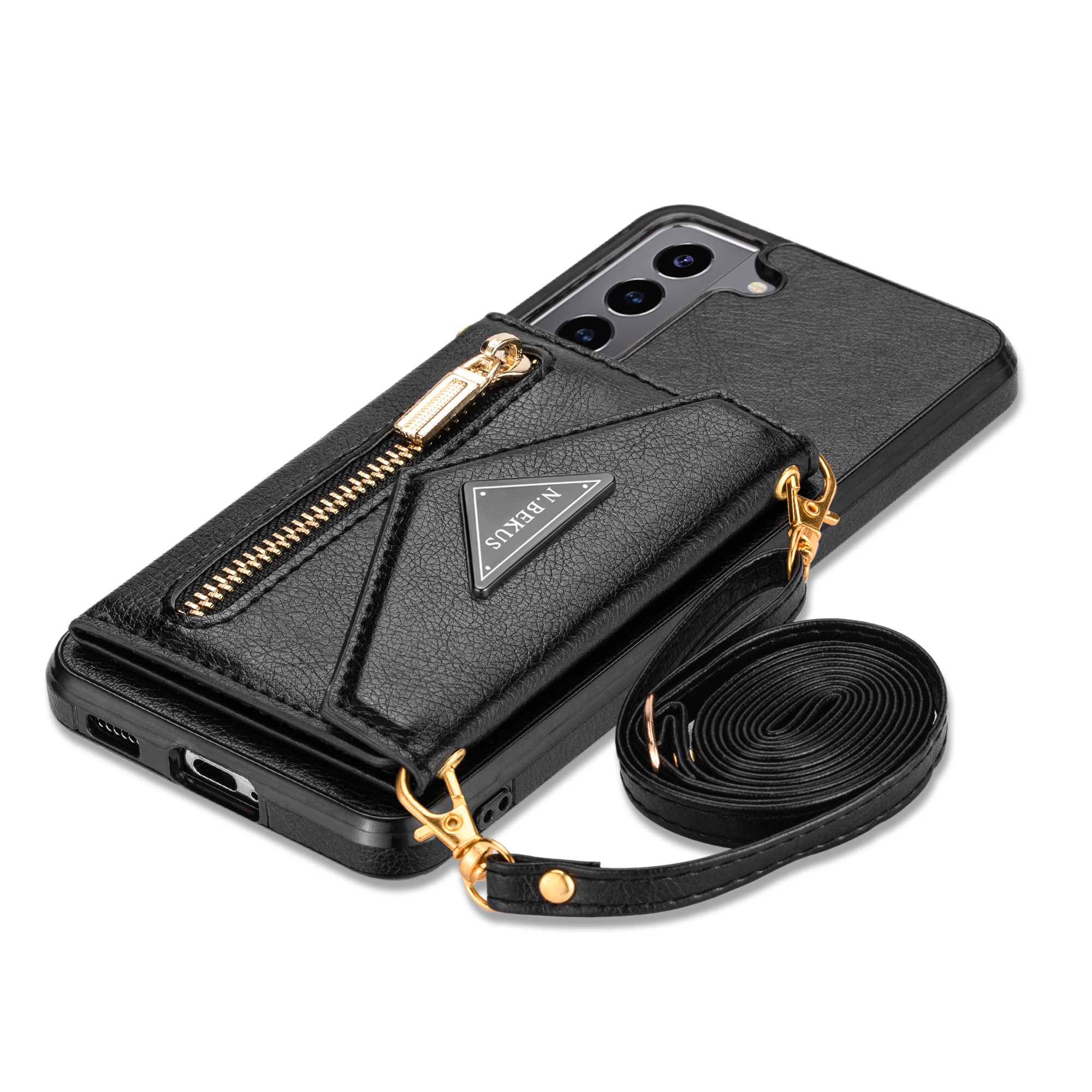 Crossbody Necklace strap Lanyard Cord Leather phone case For SAMSUNG A12 5G A51 A53 NOTE20 S20 S21 A72 S22 S22P S21FE back cover