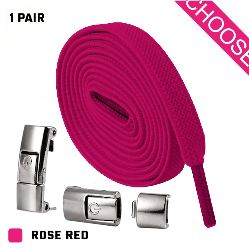 2022 Press Lock Shoelaces without ties Elastic Laces Sneaker 8MM Widened Flat No Tie Shoe laces Kids Adult Shoelace for Shoes