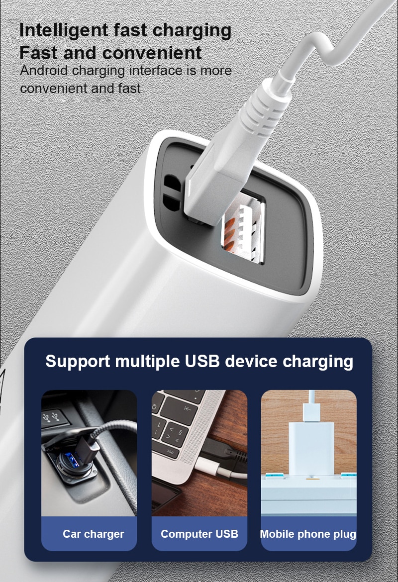 Xiaomi USB Flashlight Power Bank Mobile Phone Rechargeable Lamp Strong Light Torch Search Mini Camping Hiking Fishing Torch
