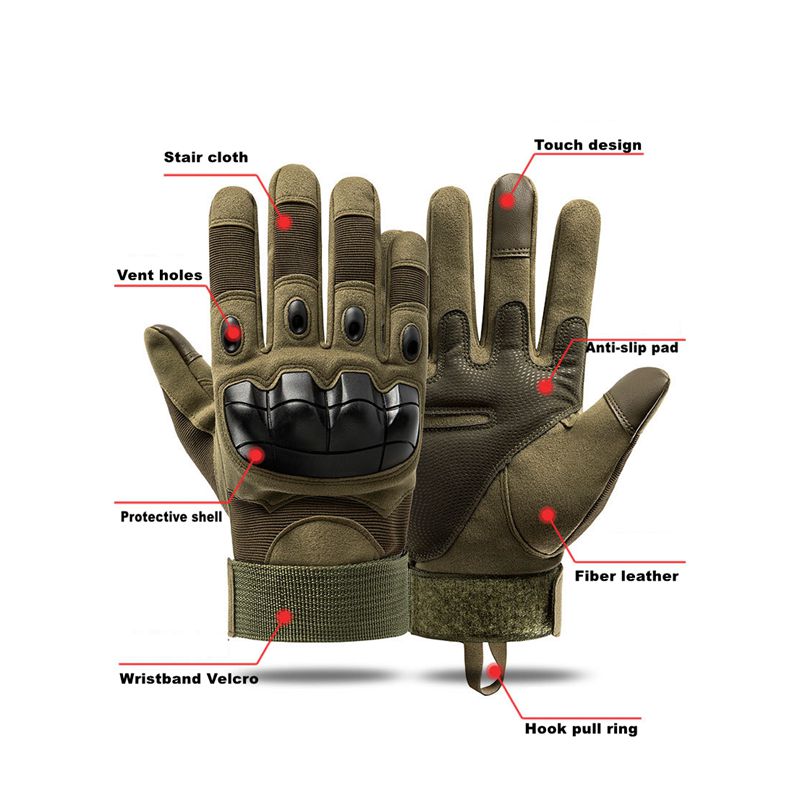 Tactical Military Gloves Shooting Gloves Touch Design Sports Protective Fitness Motorcycle  Hunting Full Finger Hiking Gloves