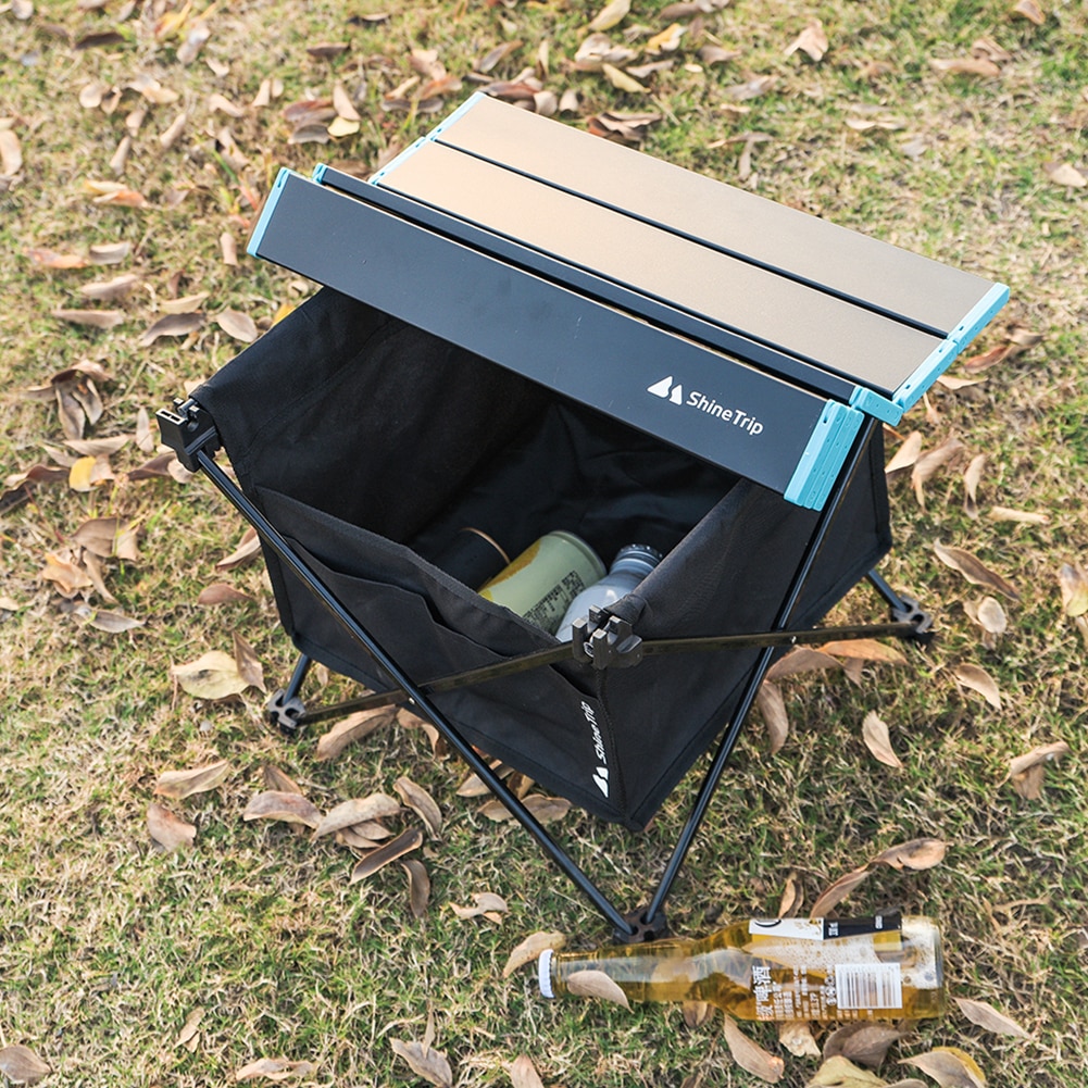 Camping Aluminum Folding Table Accessories Outdoor Stuff Sundry Storage Bag High  for Picnic Camping BBQ Large Space Bag