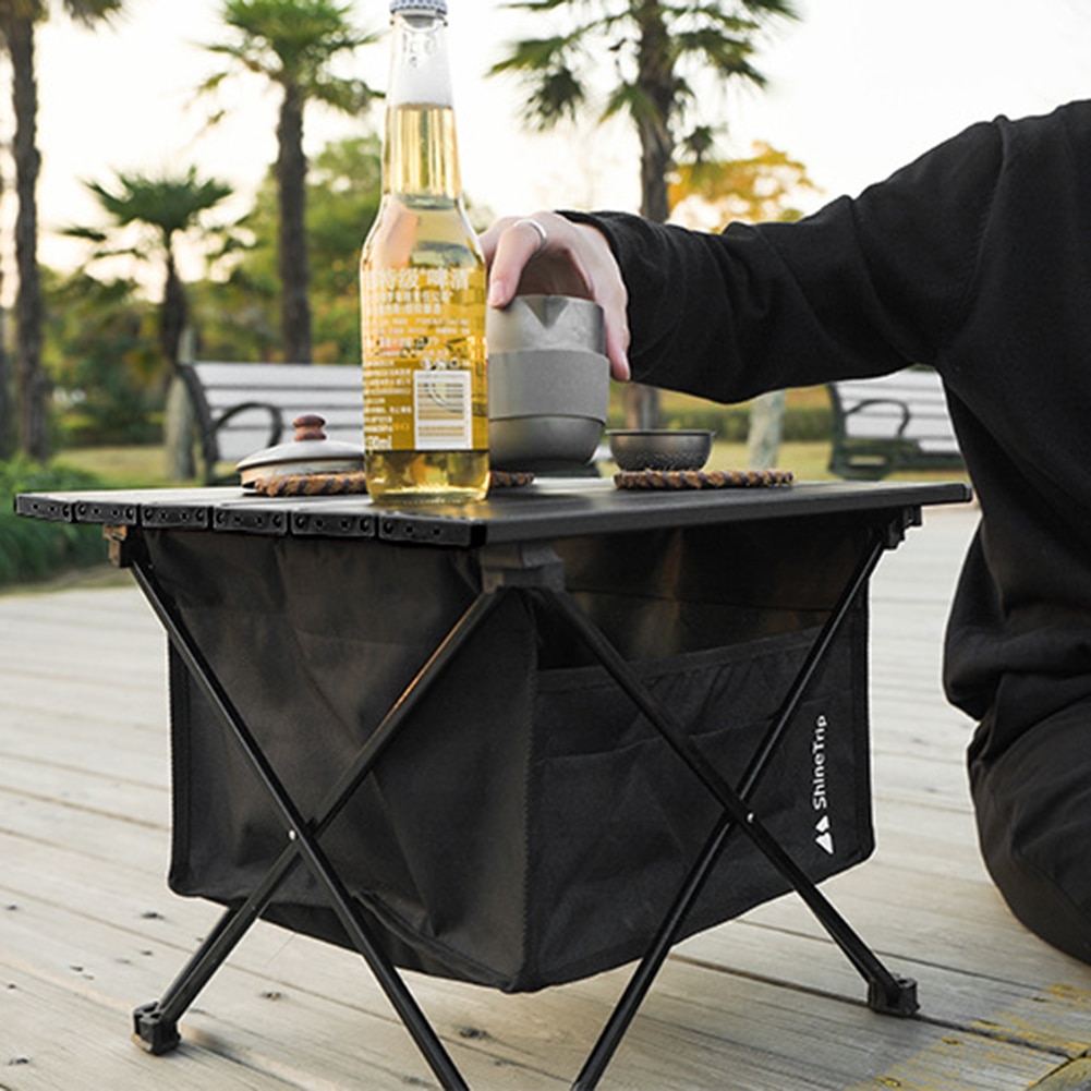Camping Aluminum Folding Table Accessories Outdoor Stuff Sundry Storage Bag High  for Picnic Camping BBQ Large Space Bag