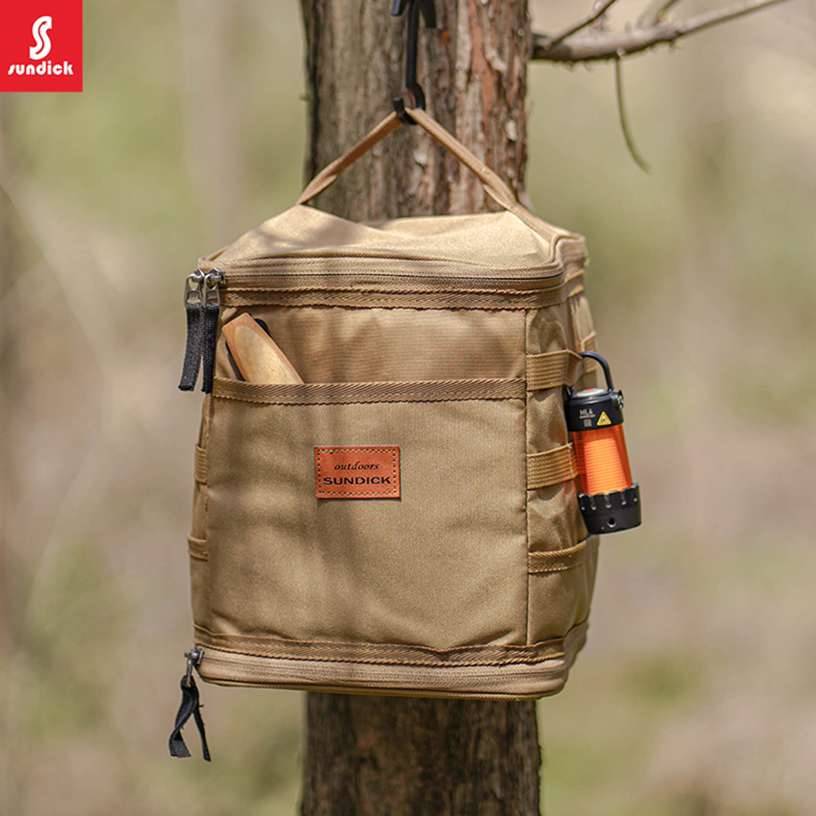 Camping Storage Bag Multiple Purpose Carry Bag Large Capacity Camping Accessories Tool Bag Travel BBQ Organizer Hanging Tote