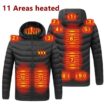 11 heated Black
