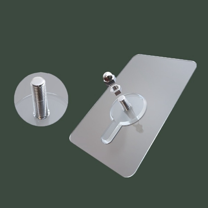 5/10/20 Pcs HIgh Quality Punch-free Screws Strong Self-adhesive Suction Cup Sucker Wall Hooks Hanger for Kitchen Bathroom Tools