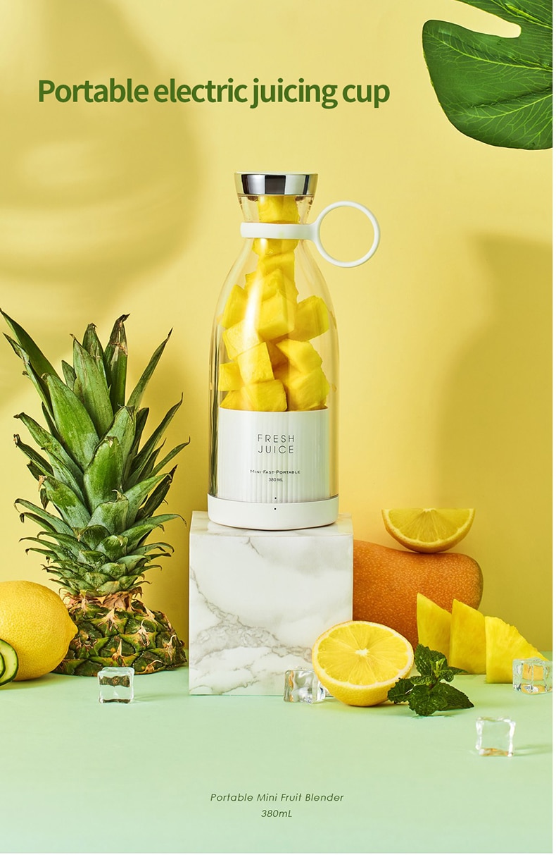 Portable Electric Juicer Blender Usb Mini Fruit Mixers Juicers Fruit Extractors Food Milkshake Multifunction Juice Maker Machine