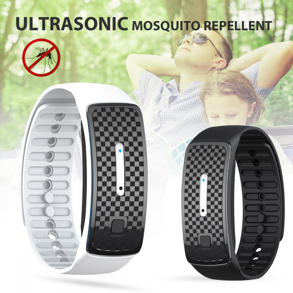 Ultrasound Mosquito Watch Wristband Summer Mosquito Repellent Bracelet Insect Band Children Adult Outdoor Anti-mosquito Artifact