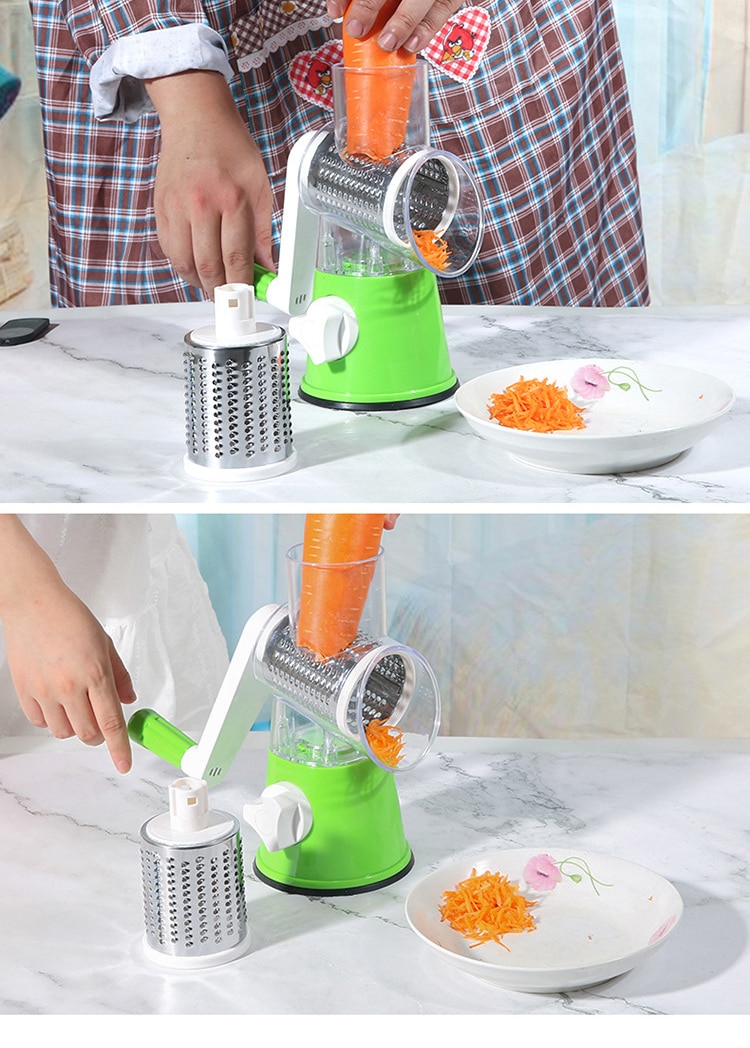 Kitchen rubbing mashing garlic grinding roller potato shredder shredder squeezing vegetable grater peeling pulling garlic shredd