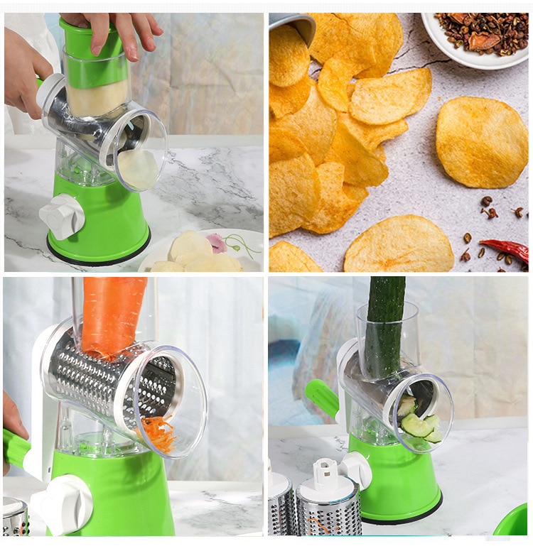 Kitchen rubbing mashing garlic grinding roller potato shredder shredder squeezing vegetable grater peeling pulling garlic shredd