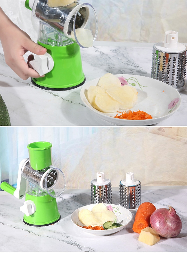 Kitchen rubbing mashing garlic grinding roller potato shredder shredder squeezing vegetable grater peeling pulling garlic shredd